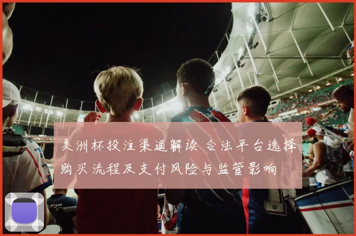 美洲杯投注渠道解读 合法平台选择购买流程及支付风险与监管影响